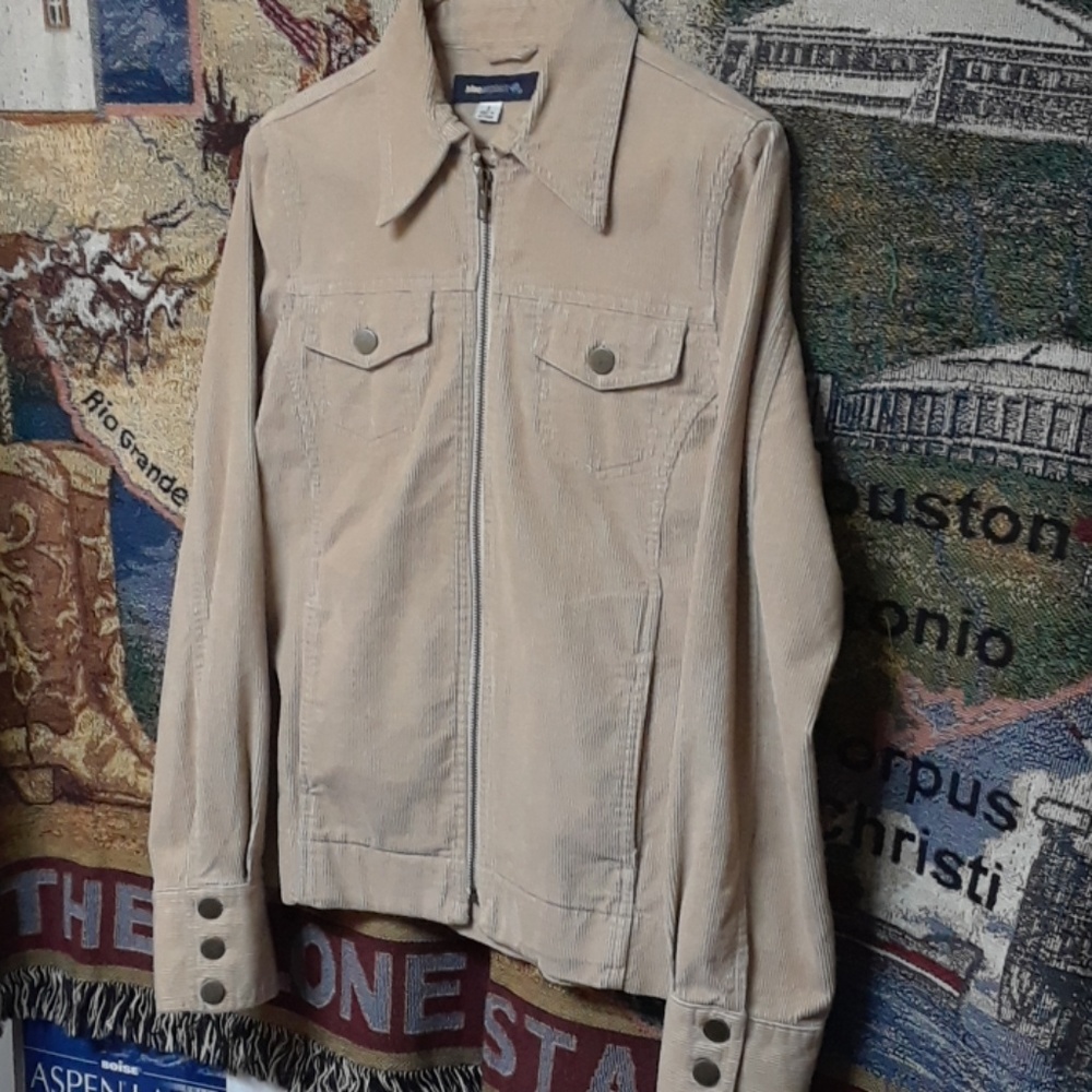 Blue Asphalt Corduroy Jacket